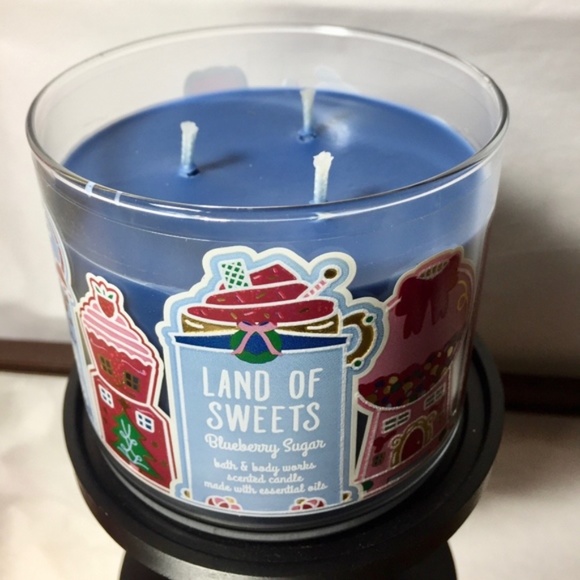 BLUEBERRY SUGAR 3-Wick Candle - Picture 3 of 4